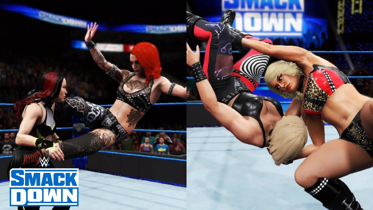 WWE 2K20 SMACKDOWN WINNER JOINS TEAM SMACKDOWN RUBY VS IO/RHEA VS TONI