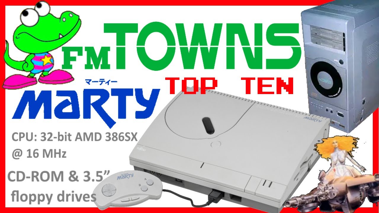 Top Ten Best FM TOWNS / MARTY games