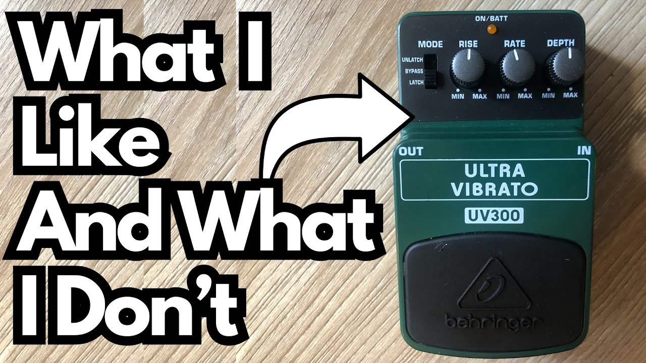 Что вам нужно знать о Behringer Ultra Vibrato UV300...