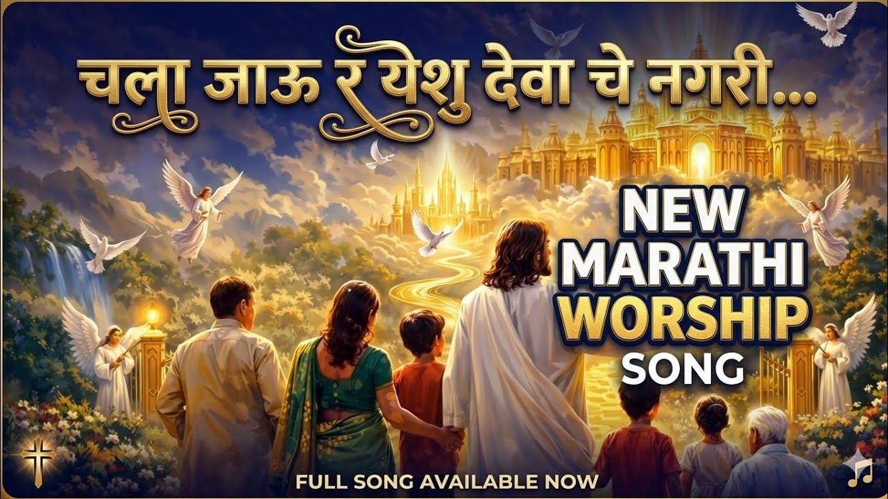 नवीन मराठी गीत |  चला जाऊ र येशु देवा चे नगरी | New Marathi Christian Worship Song | 2026
