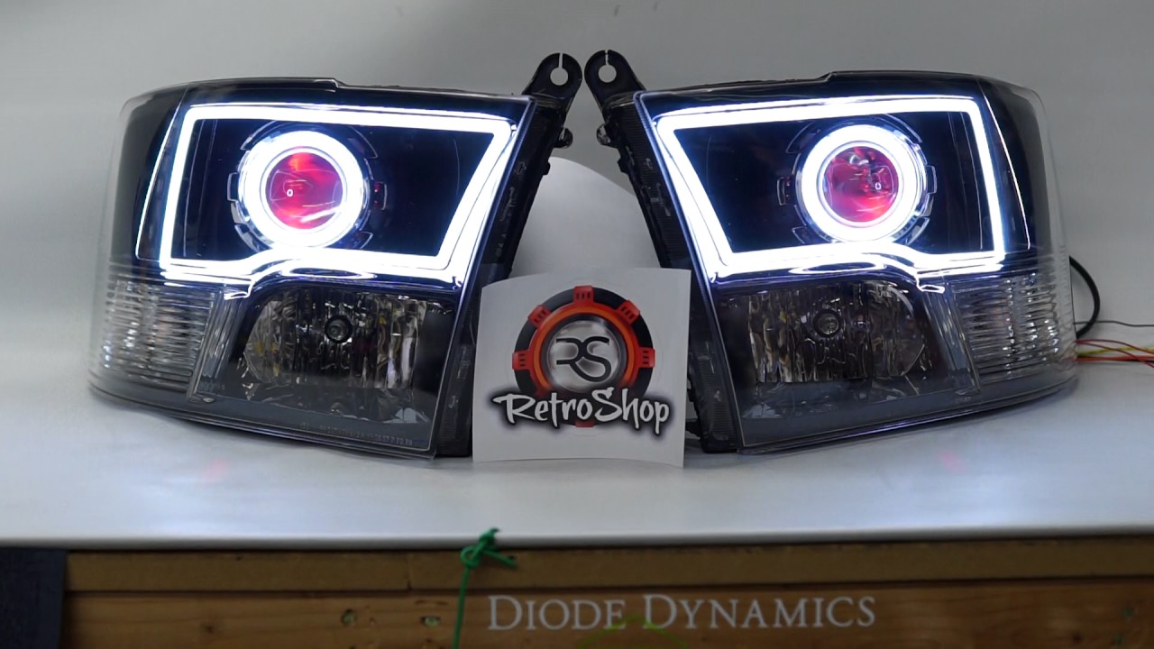 Custom Ram Headlights