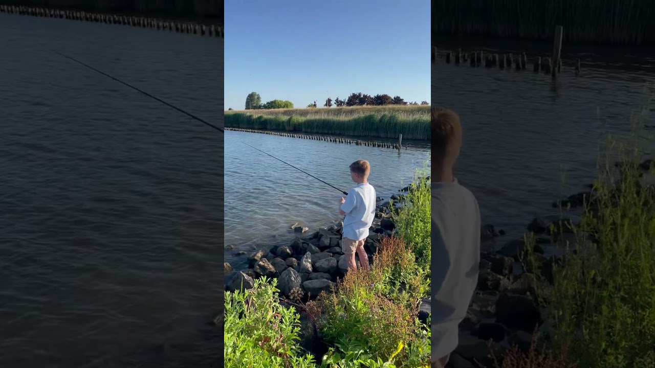 Vissen op de Lek als @DanielWeyers #fishing #river #zanderfishing #holland