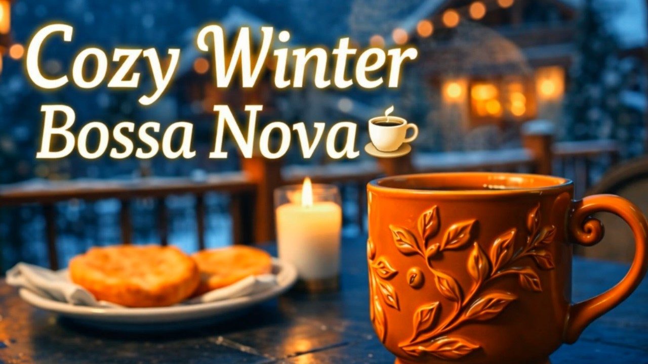 Cozy Winter Bossa Nova ☕ Smooth Jazz Piano Coffee Music for Relax, Work & Study