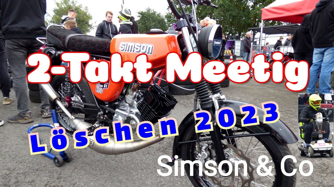 2-Takt Meeting 2023 / Kartbahn Löschen / Driftshow I Bullriding u.v.m.