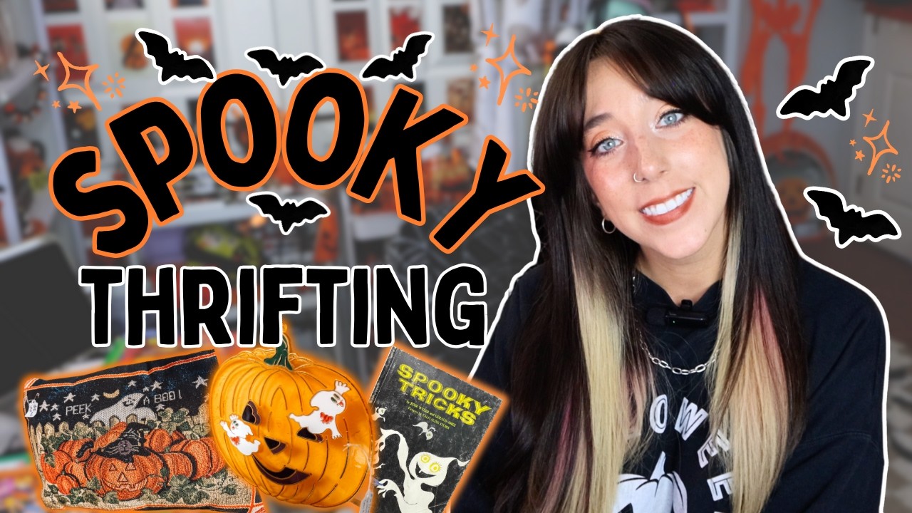 Spooky Thrift Haul for Halloween 2025 👻 Creepy Cute Finds!