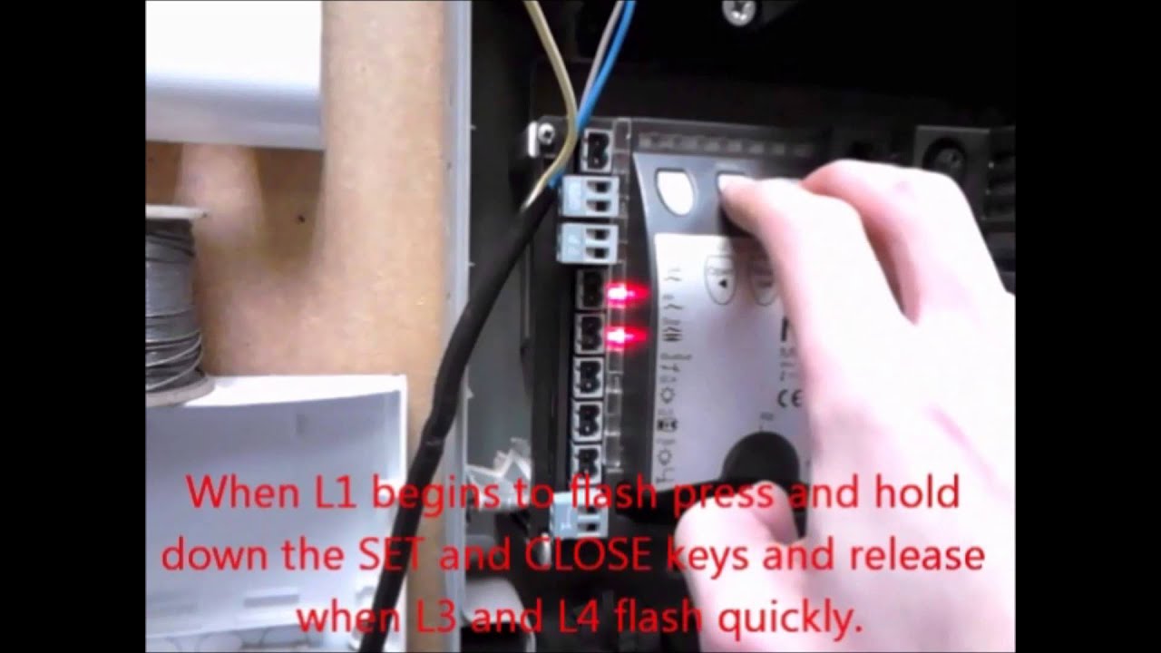 How to do a motor selection and automatic search for distances on an MC824H