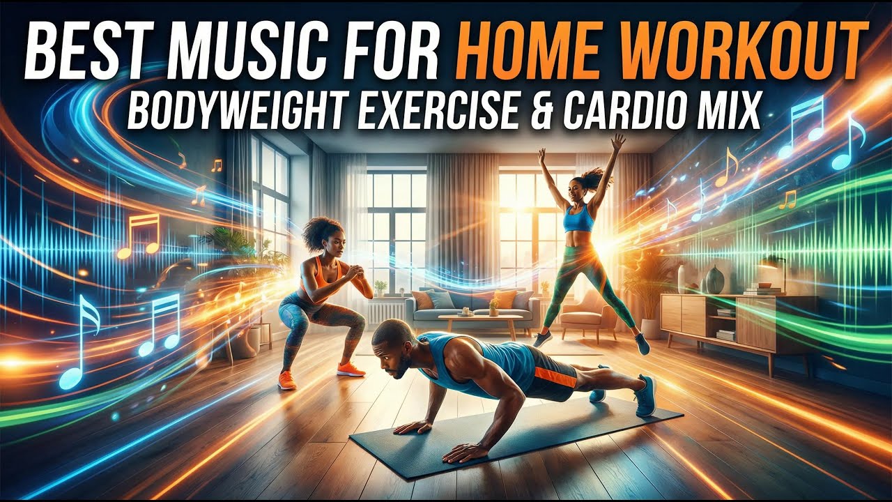 Best Music for Home Workout, Bodyweight Exercise & Cardio Mix