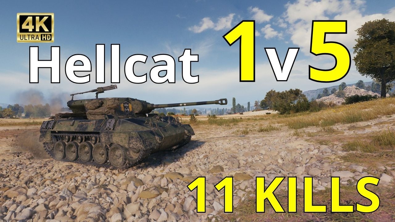 World of Tanks 2025 - M18 Hellcat - GG - No allies - no problem - 11 Frags - 4.2K Damage (WoT)