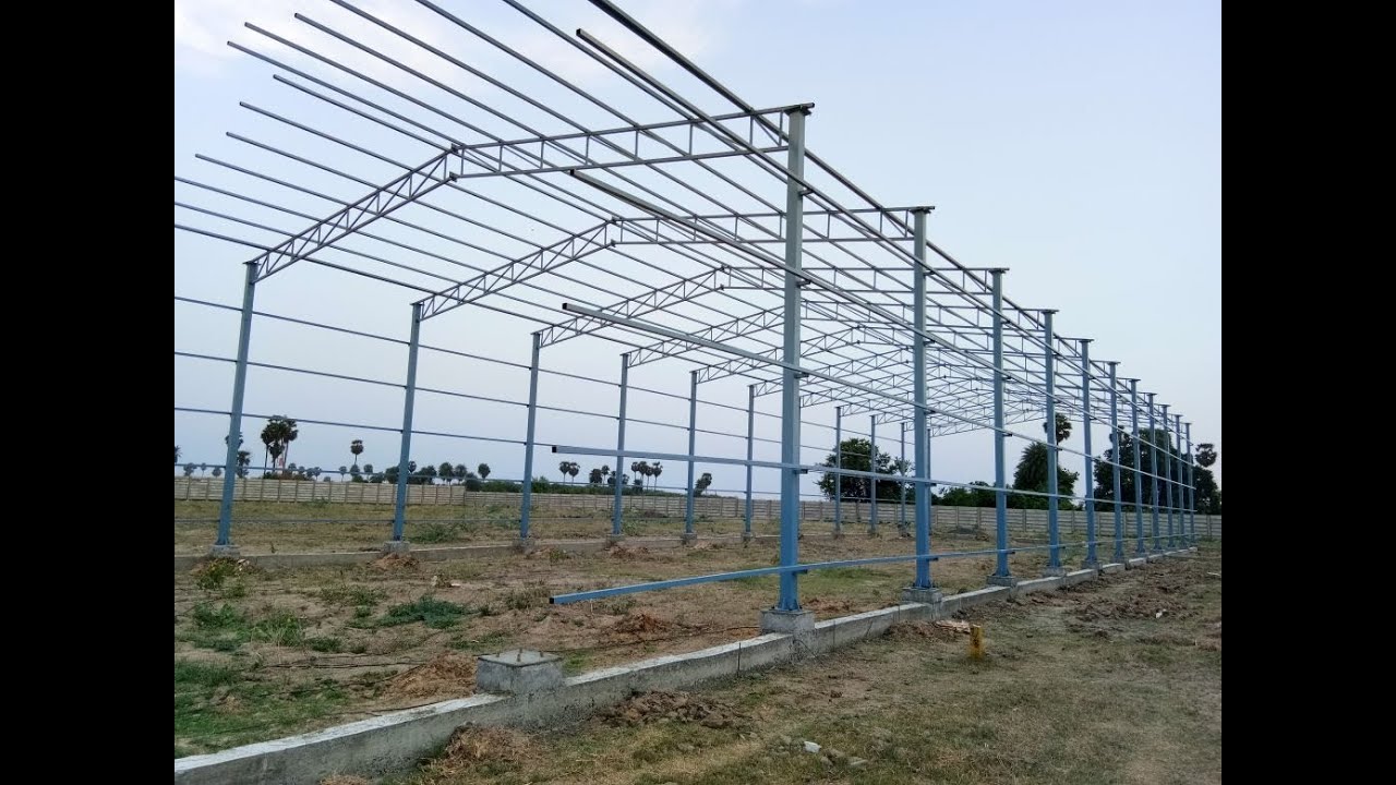 INDUSTRIAL ROOFING SHED IN SRIPERUMBUDUR|METAL ROOFING CONTRACTOR