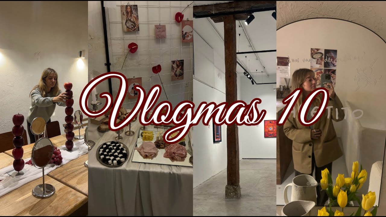 Vlogmas 10 -  3 eventos en un dia , SOCORRO