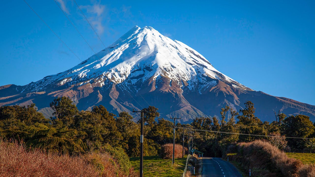 Mt Taranaki National Park,(Formerly Mt Egmont National Park) Officially “Te Papa-Kura-o-Taranaki,”
