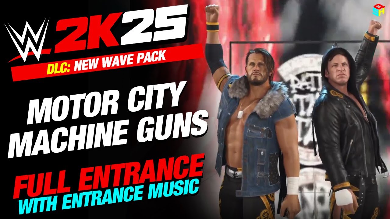 MOTOR CITY MACHINE GUNS DLC WWE 2K25 ENTRANCE - 