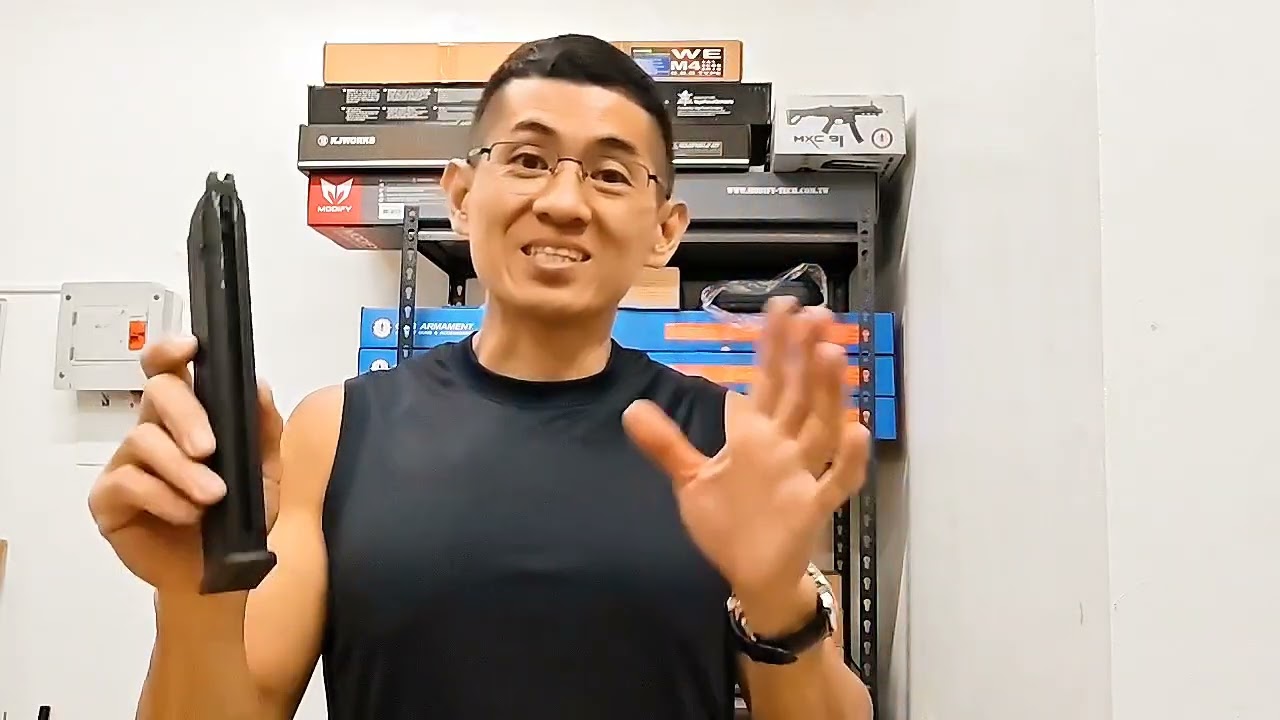 How to adjust Hop Up on a Kingarms TWS 9mm Airsoft Gas Blowback Rifle