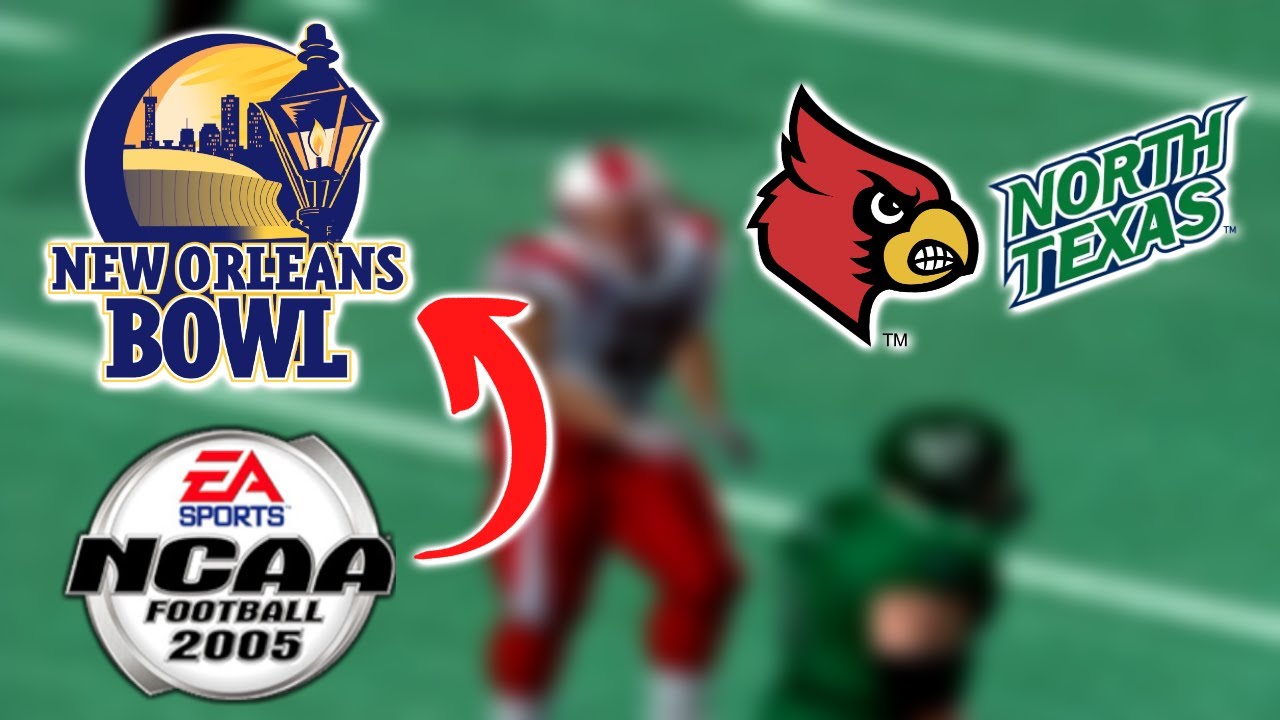NCAA Football 2005 - New Orleans Bowl: Louisville vs. North Texas