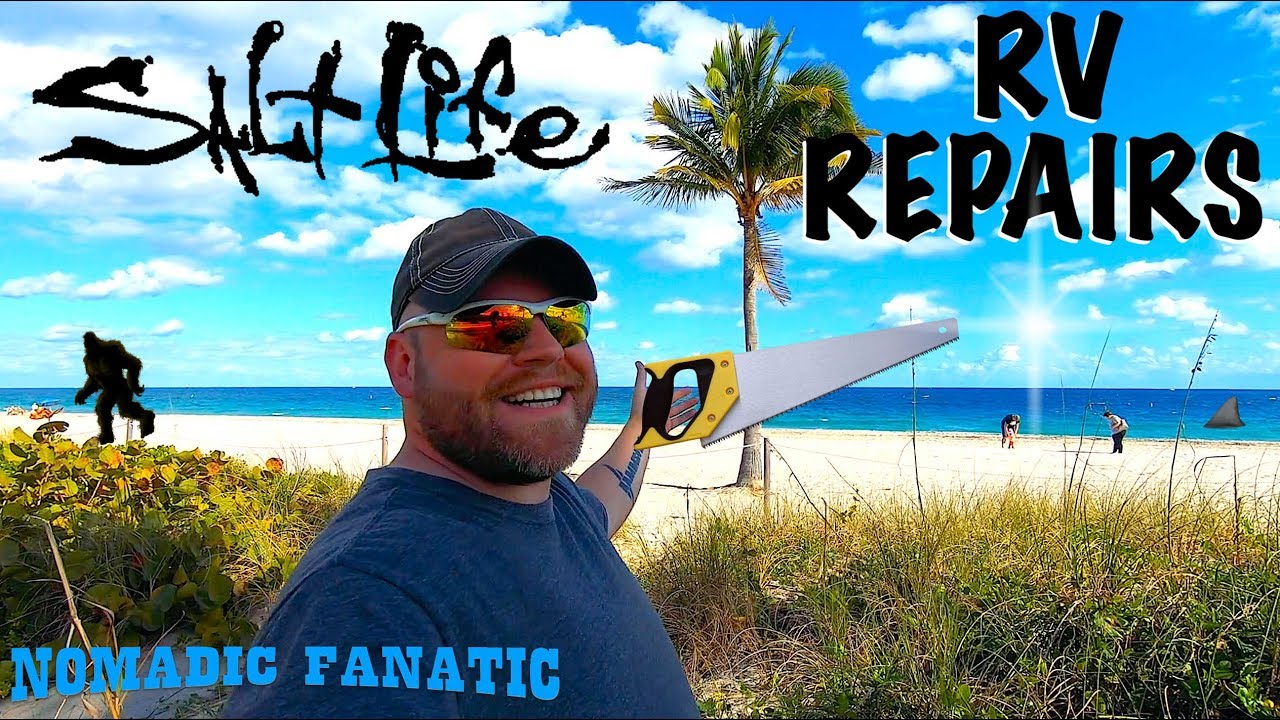 Boondocking at Ocean, RV Repairs, & Salt Life
