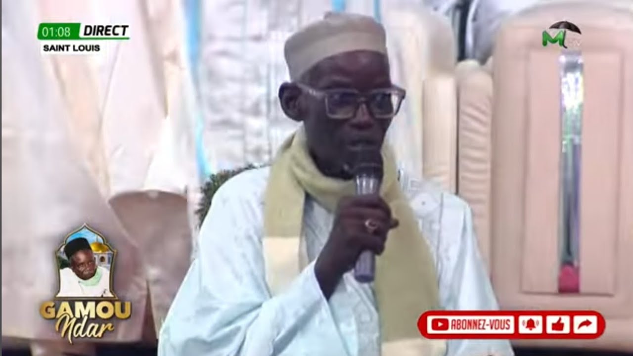 🛑 GAMOU NDAR 2025 : Waxtane Oustaz Cheikh Tidiane Wade