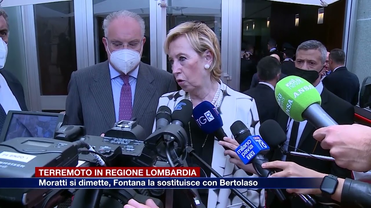 Etg - Terremoto in Regione, Letizia Moratti si è dimessa