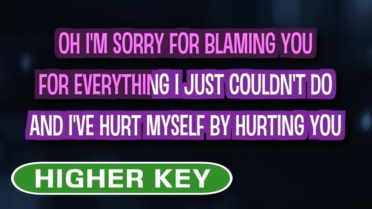 Hurt (Karaoke Higher Key) - Christina Aguilera