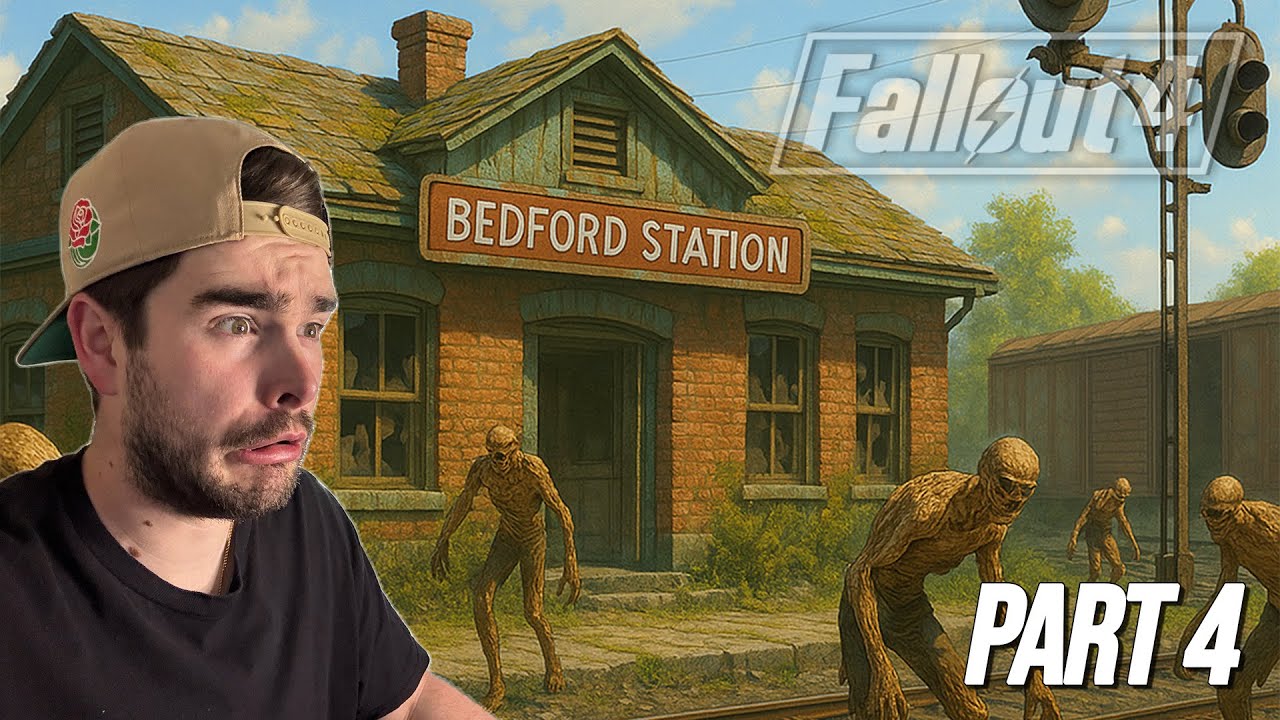 First Time Playing Fallout 4 - My First Encounter with Ghouls!