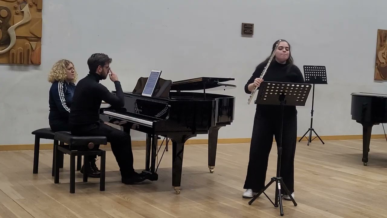 Ballade para flauta y piano (Frank Martin). Abigail Calzetta (flauta); Agustín Campo (piano)
