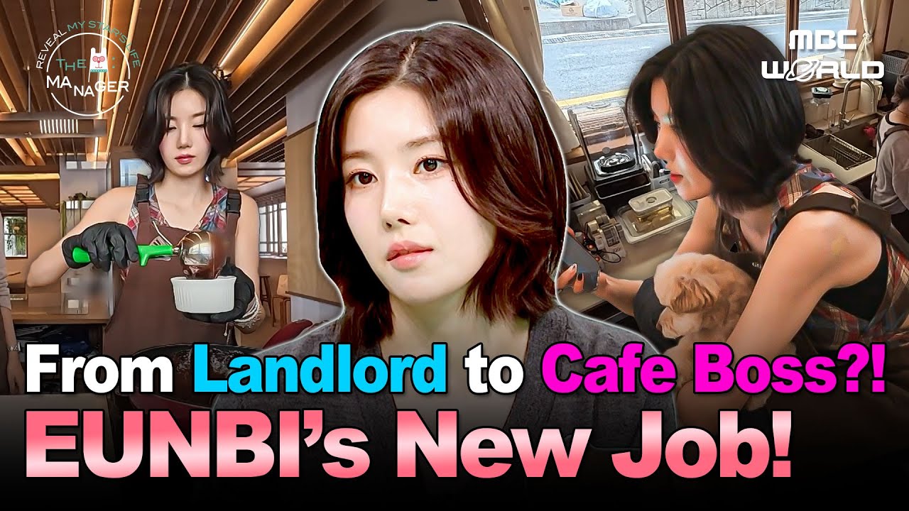 [Sub] Eunbi's Manager Lives in Her Building?! Her Hidden Careers as Café Owner & Landlord #KWONEUNBI
