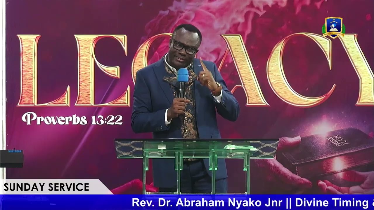 Divine Timing & The Building Of New Legacies || Rev. Dr. Abraham Nyako Jnr   ||01.02.2026.