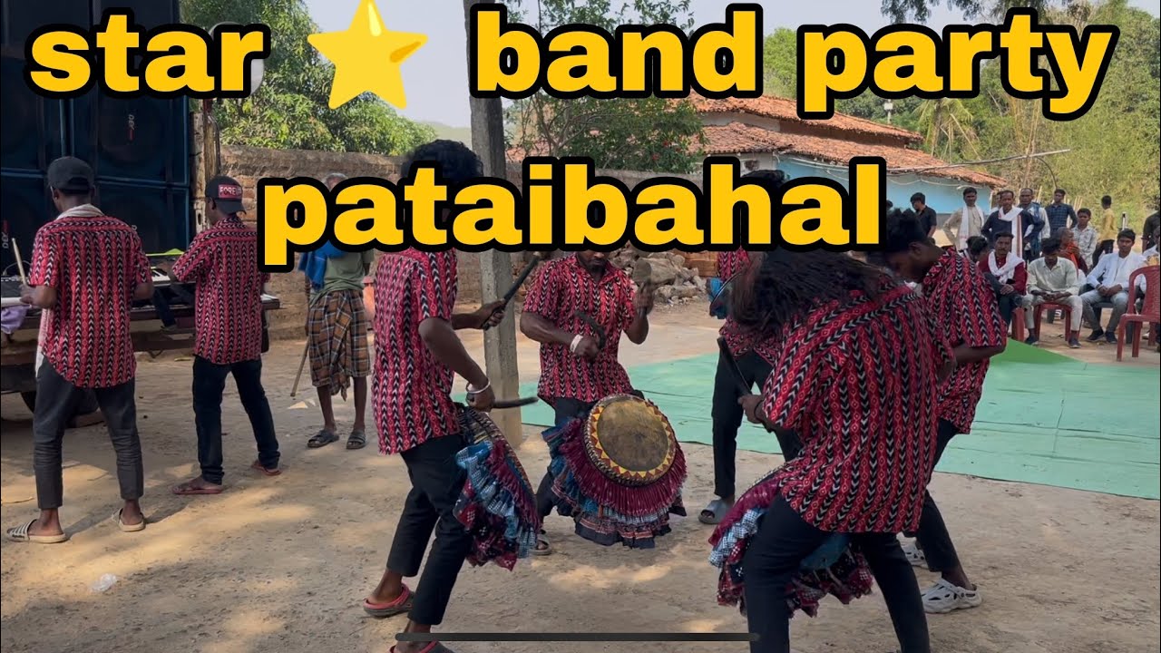 NAI PINDHBU LAL SADHI ||😍 star ⭐️ band party 🥳 ambakachhar barat 2025 video ❤️