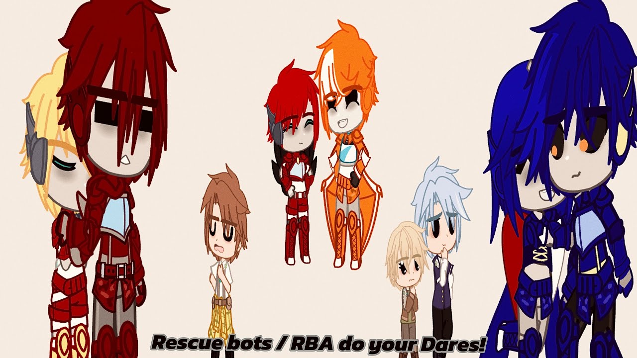 Rescue bots / RBA do your dares! | RBA | RB | GC | Pt: 1 of 2 | Read Description! |
