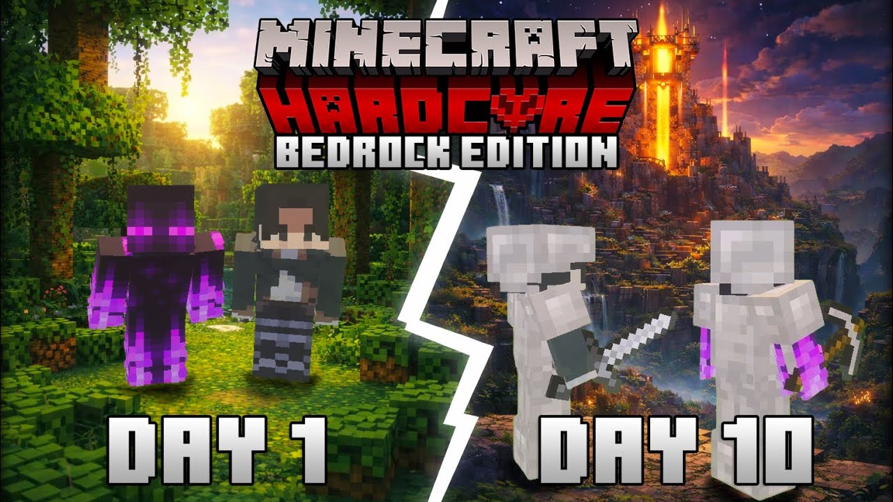 100 Days of Minecraft Hardcore… But EVERY 10 Days is a New Challenge
