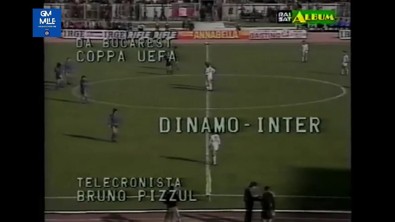 1981-82 (16' Rit Coppa UEFA - 04-11-1981) Dinamo Bucarest-INTER 3-2 dts Sintesi 21Minuti RaiSatAlbum