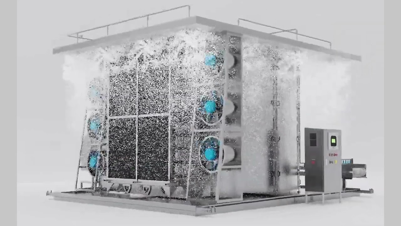 Spiral freezer cleaning