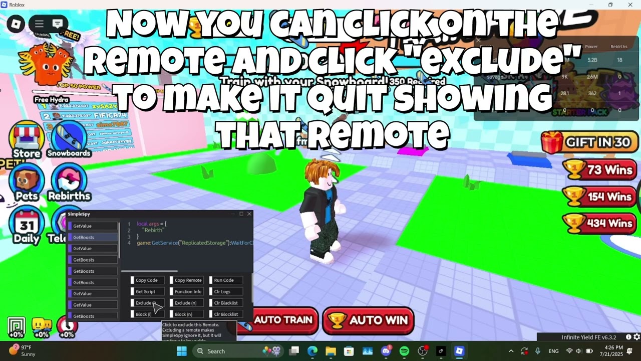 How to make inf money scripts using remote spy