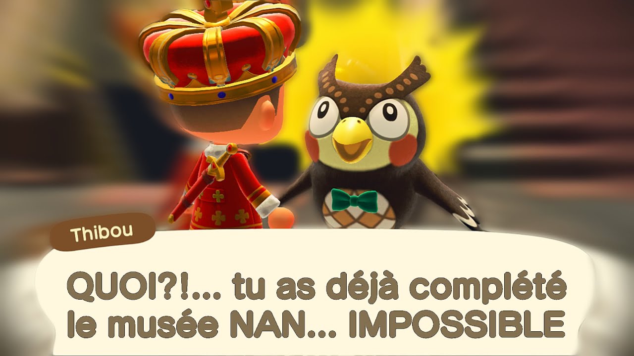 J'ai 100% le musée d'Animal Crossing: New Horizons, voici ce qu'il s'est passé...
