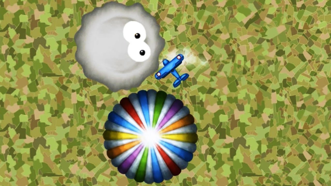 Tasty Planet - Insatiable Mucus in Sky / Clouds Birds Balloons