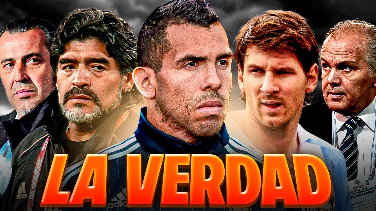 Todas las PELEAS de TEVEZ como jugador de la SELECCIÓN ARGENTINA