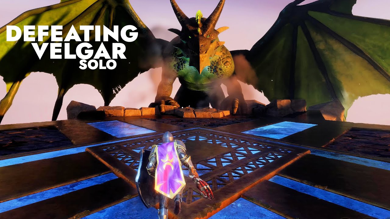Defeating The First Dragon SOLO and Best Weapons - Dragonwilds - Solo (E4)