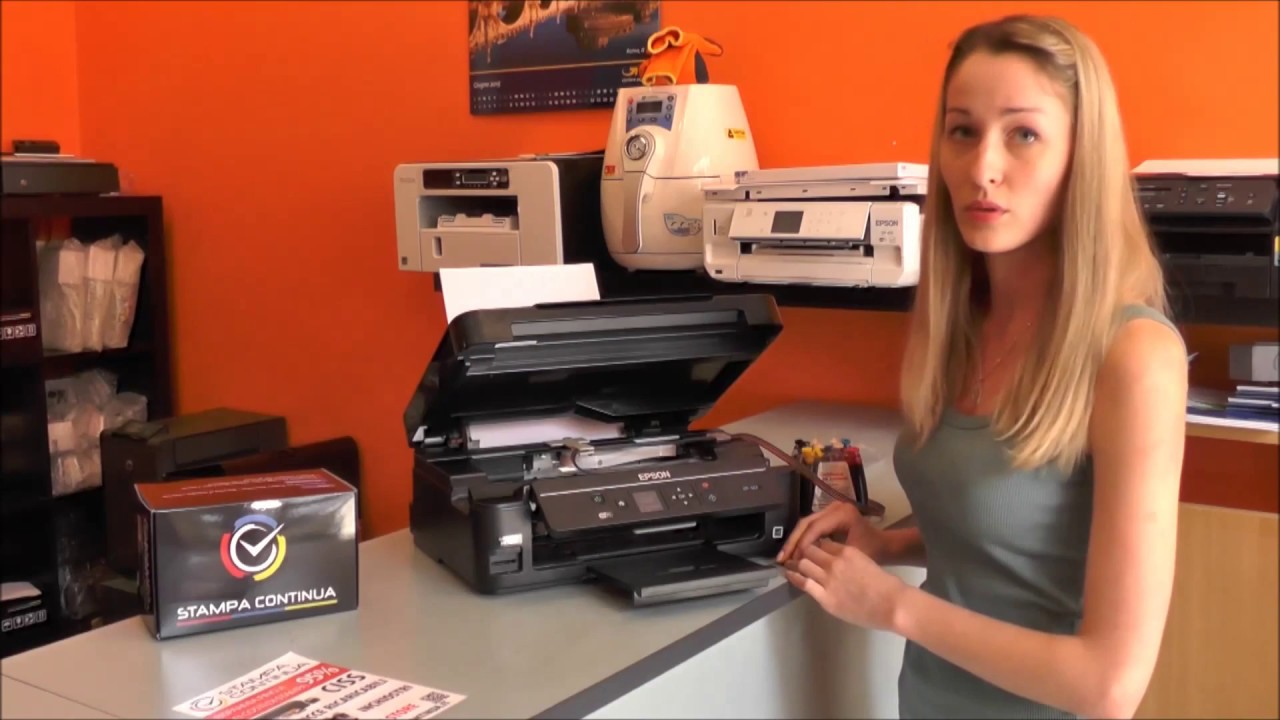 Installazione sistema Ciss stampante Epson xp 322
