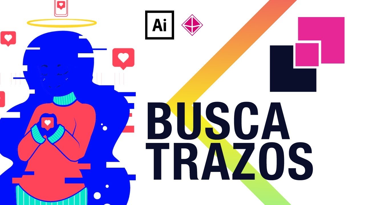 Busca Trazos en 5 Min | Illustrator CC Tutorial