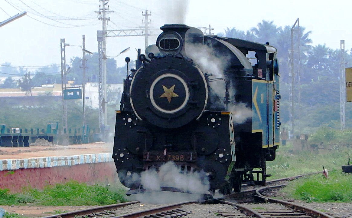 Steam Loco Action on World Heritage NILAGIRI Mountain Railway - Indian Railways