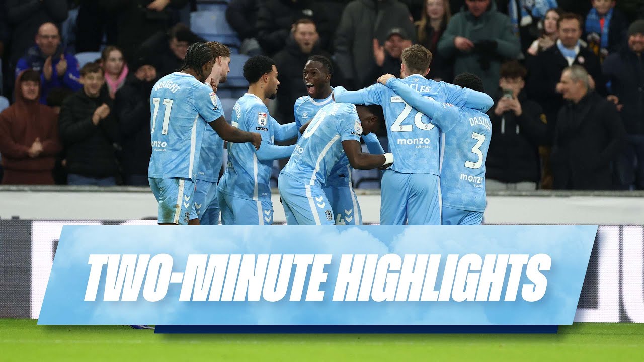 Coventry City v Millwall Highlights