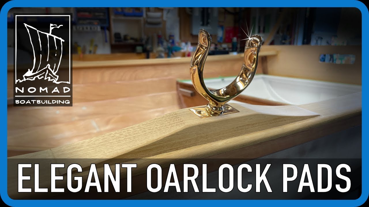The Oarlock Pad Upgrade Every Wooden Boat Deserves with WEST SYSTEM G/Flex® epoxy