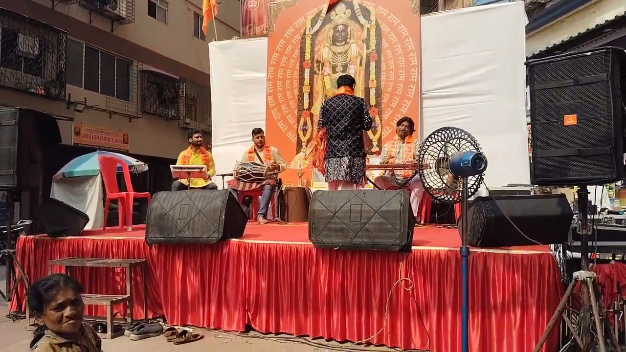 Ram mandir sthapna diwas celebration at Kisan nagar Thane part 2
