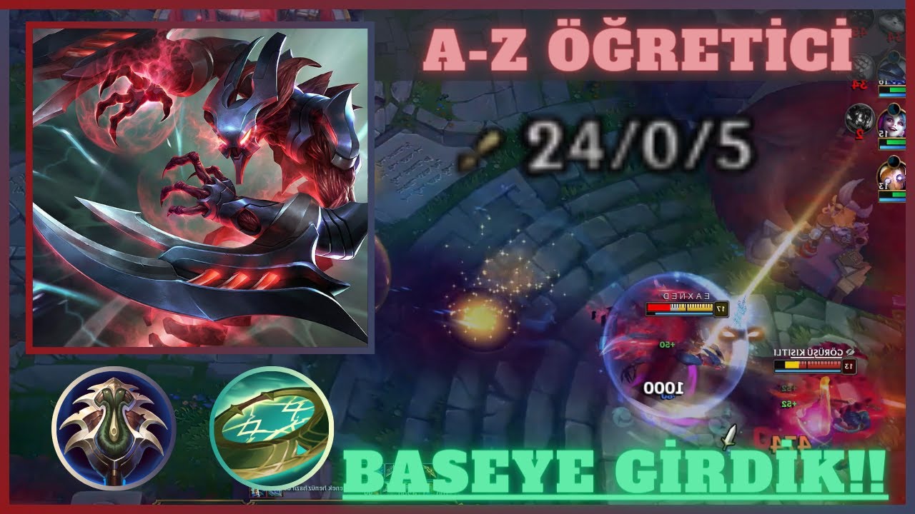A'DAN Z'YE &Ouml;ĞRETİCİ NOCTURNE │S14 LEAGUE OF LEGENDS