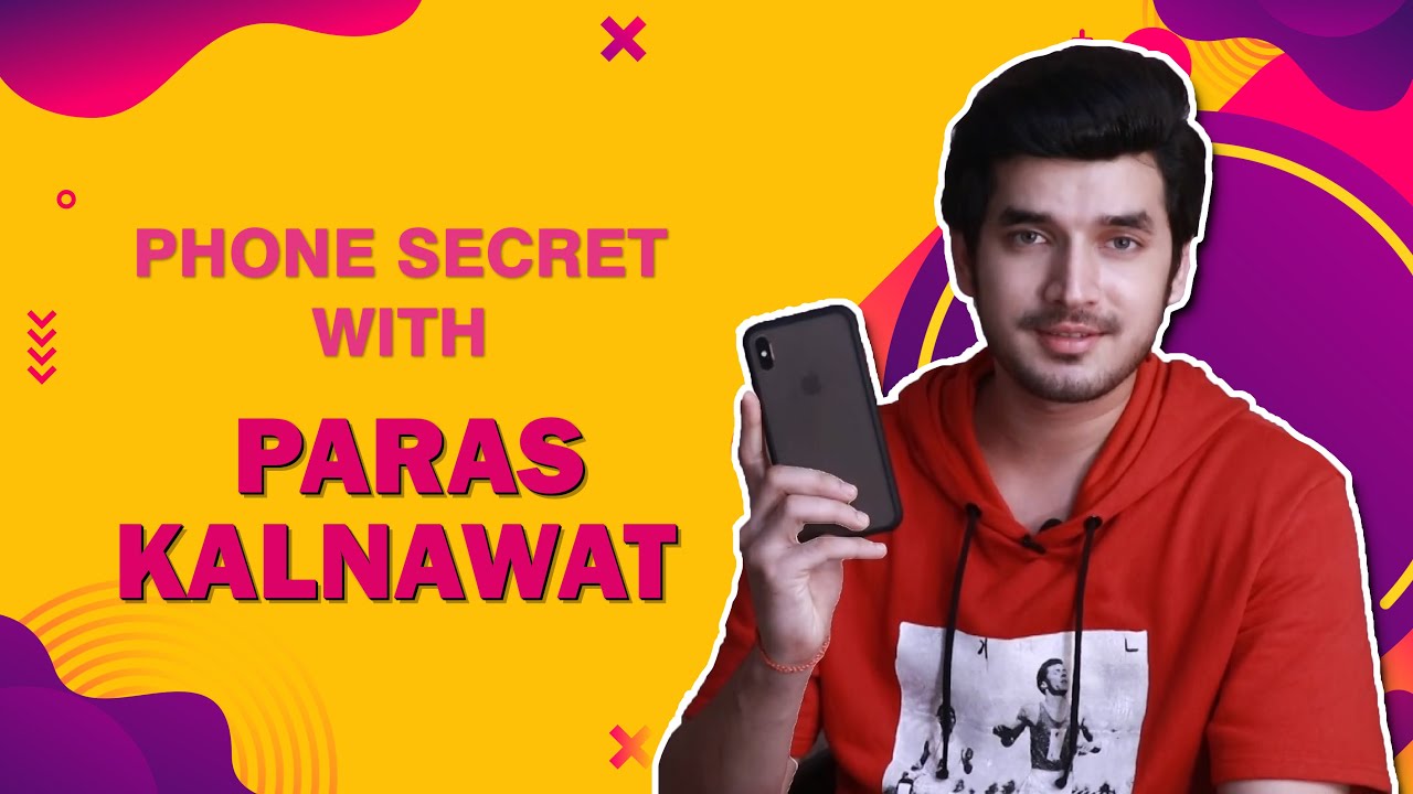 What's On My Phone With Paras Kalnawat | Samar of Anupamaa | Exclusive