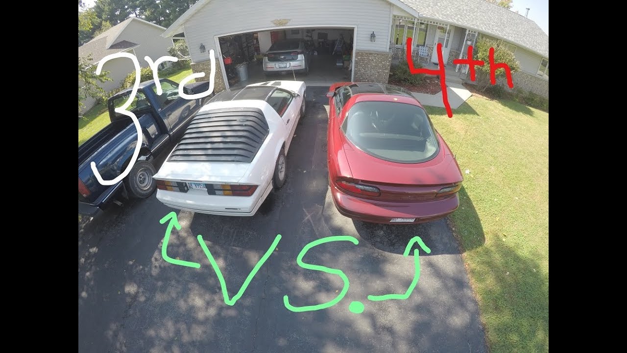 Какой Camaro лучше? Camaro 3-го и 4-го поколений!! --'95 Z28 против '88 IROC-Z!