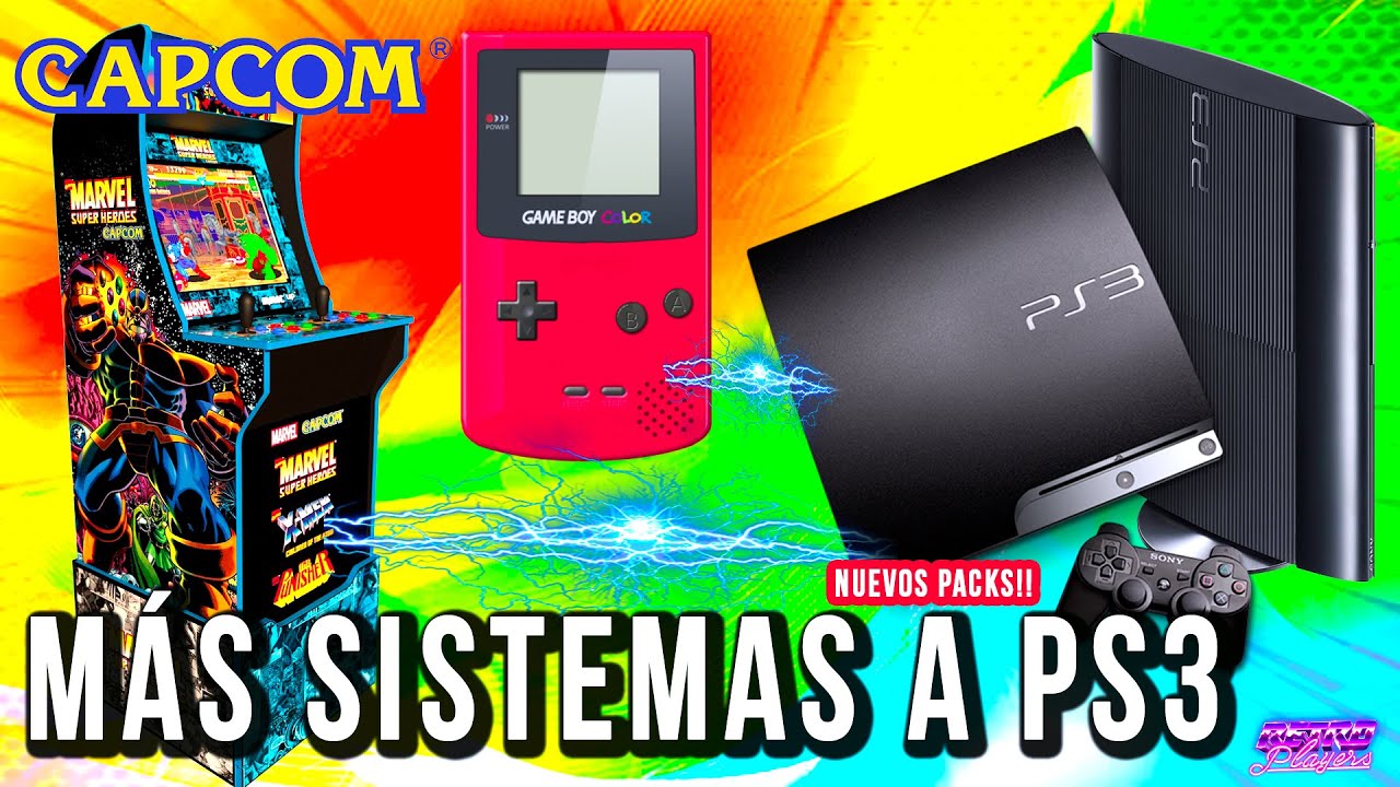 🕹 PS3 LA MEJOR ARCADE!! AÑADIMOS + SISTEMAS - GAMEBOY COLOR Y CAPCOM 🕹 👾RetroPlayers 👾
