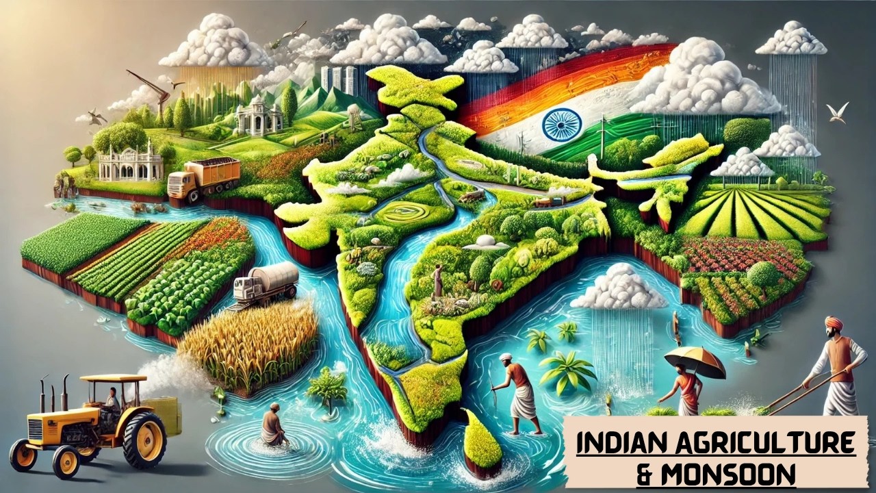 Indian Agriculture & Monsoon | भारतीय कृषि और मानसून – जीवन की धड़कन 