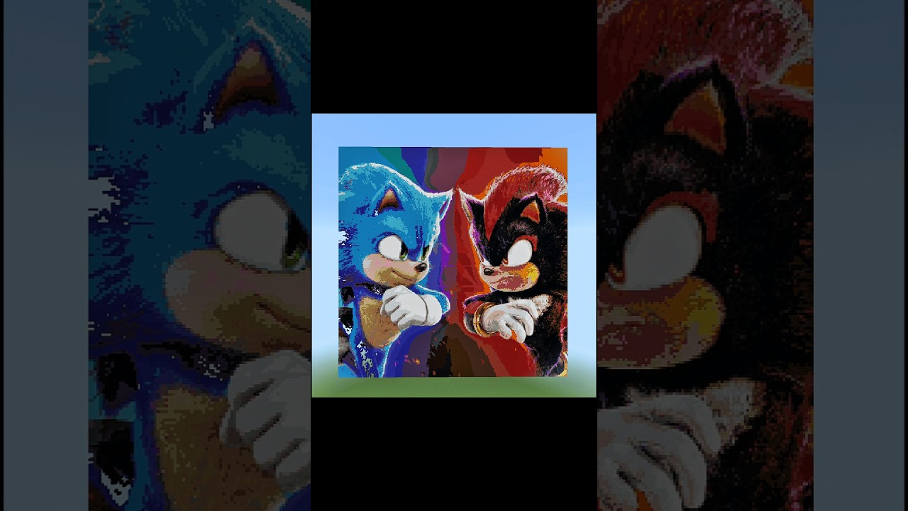 Plants vs Zombies, Hungry Shark, Sonic Forces & Zombie Tsunami🔥 INSANE Pixel Art in Minecraft! 🧱🎮