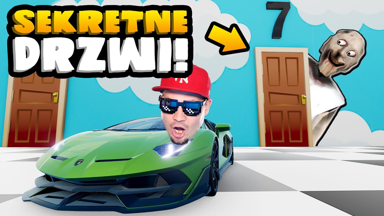 🏎️ CO KRYJE SIĘ ZA TAJEMNICZYMI DRZWIAMI?! *troll mapa* | BeamNG Mody