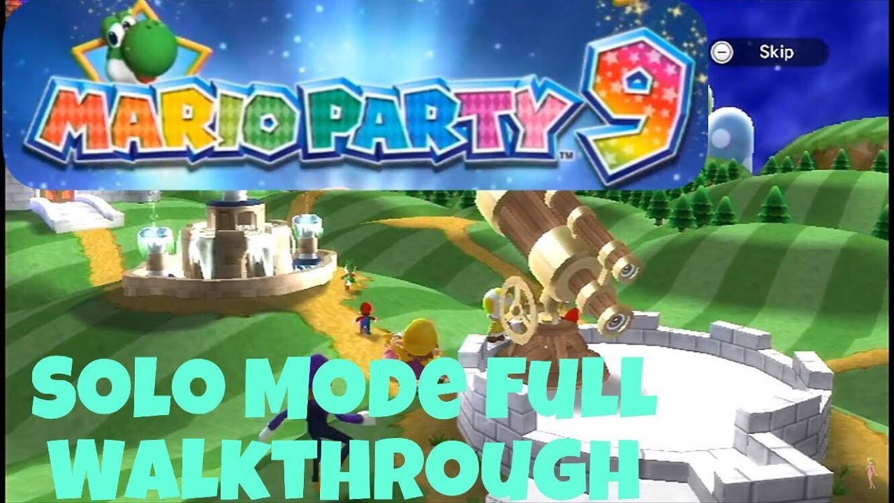 Mario Party 9 Solo Mode Full Walkthrough Yoshi Gameplay